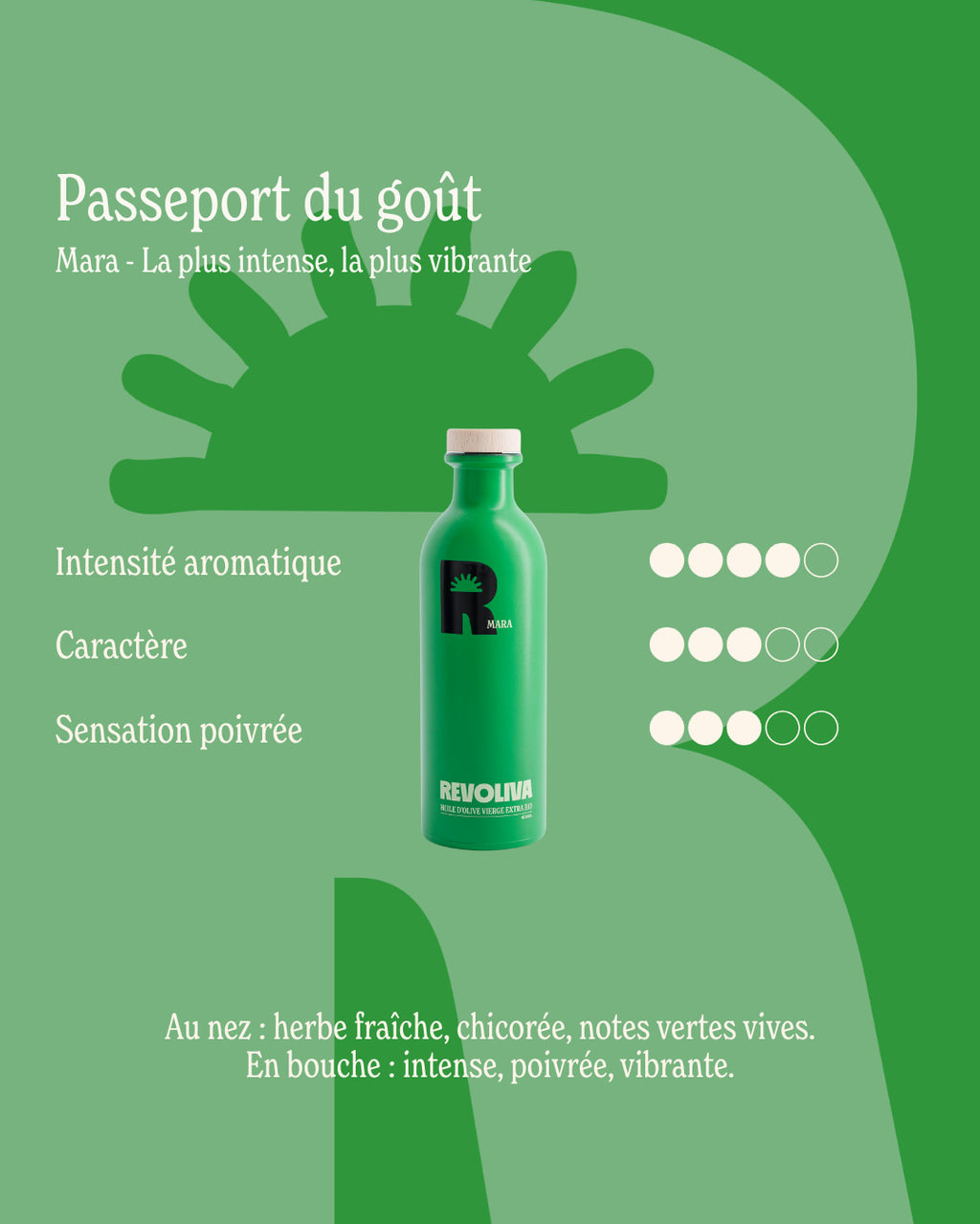 Bouteille - Huile d’olive Mara - 500ML